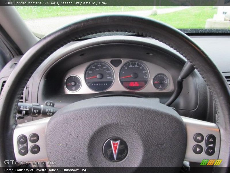  2006 Montana SV6 AWD Steering Wheel