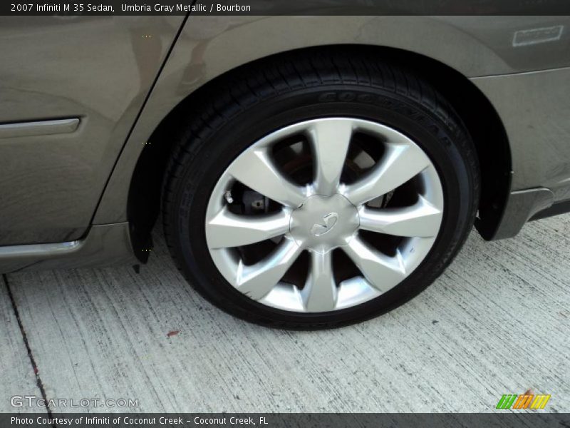 Umbria Gray Metallic / Bourbon 2007 Infiniti M 35 Sedan