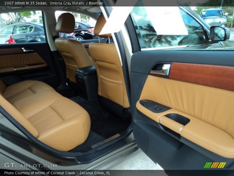 Umbria Gray Metallic / Bourbon 2007 Infiniti M 35 Sedan