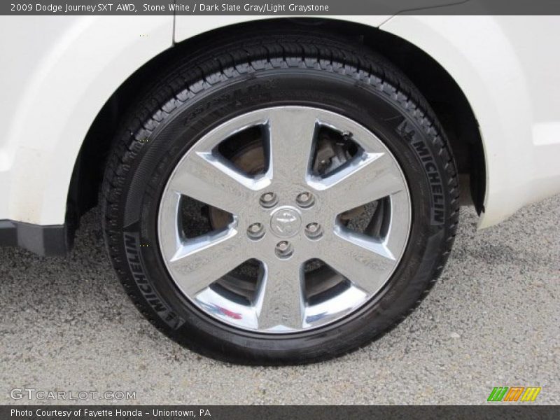 Stone White / Dark Slate Gray/Light Graystone 2009 Dodge Journey SXT AWD
