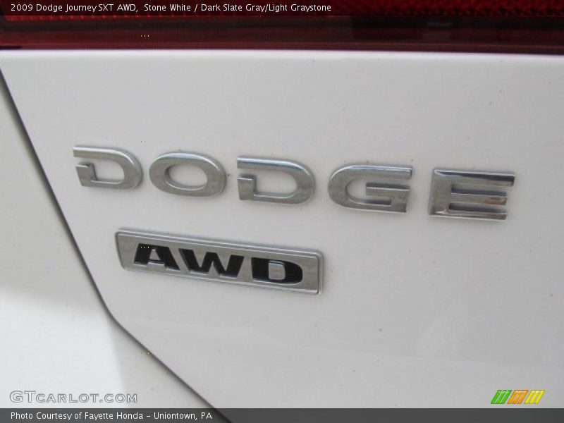 Stone White / Dark Slate Gray/Light Graystone 2009 Dodge Journey SXT AWD