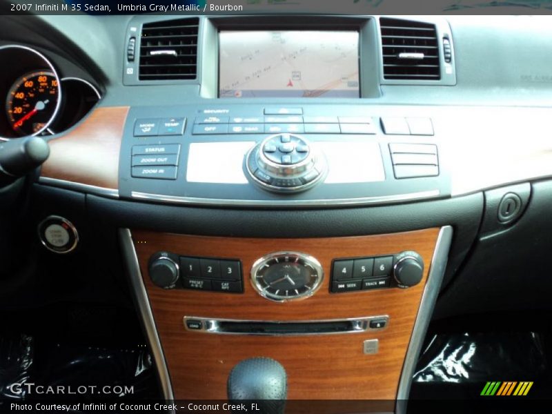 Umbria Gray Metallic / Bourbon 2007 Infiniti M 35 Sedan