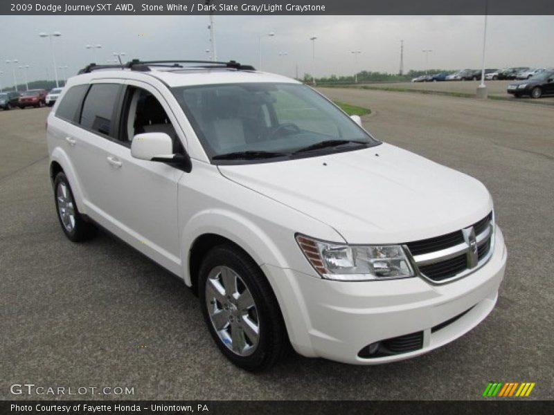 Stone White / Dark Slate Gray/Light Graystone 2009 Dodge Journey SXT AWD