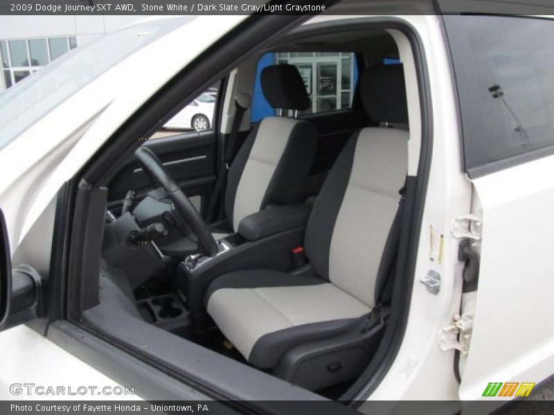 Stone White / Dark Slate Gray/Light Graystone 2009 Dodge Journey SXT AWD