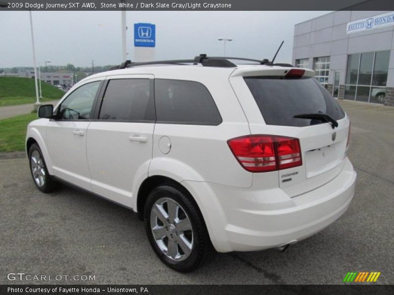 Stone White / Dark Slate Gray/Light Graystone 2009 Dodge Journey SXT AWD