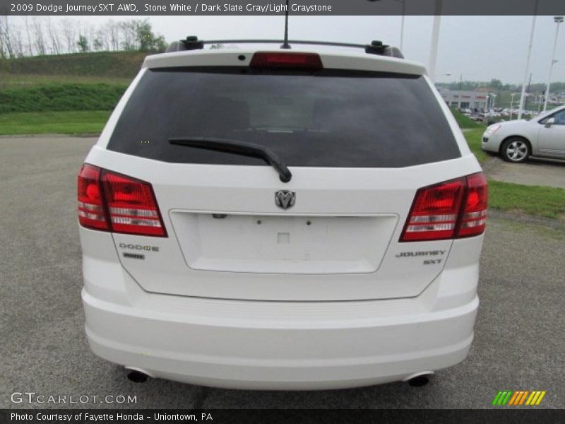 Stone White / Dark Slate Gray/Light Graystone 2009 Dodge Journey SXT AWD