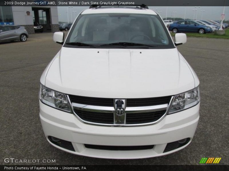 Stone White / Dark Slate Gray/Light Graystone 2009 Dodge Journey SXT AWD