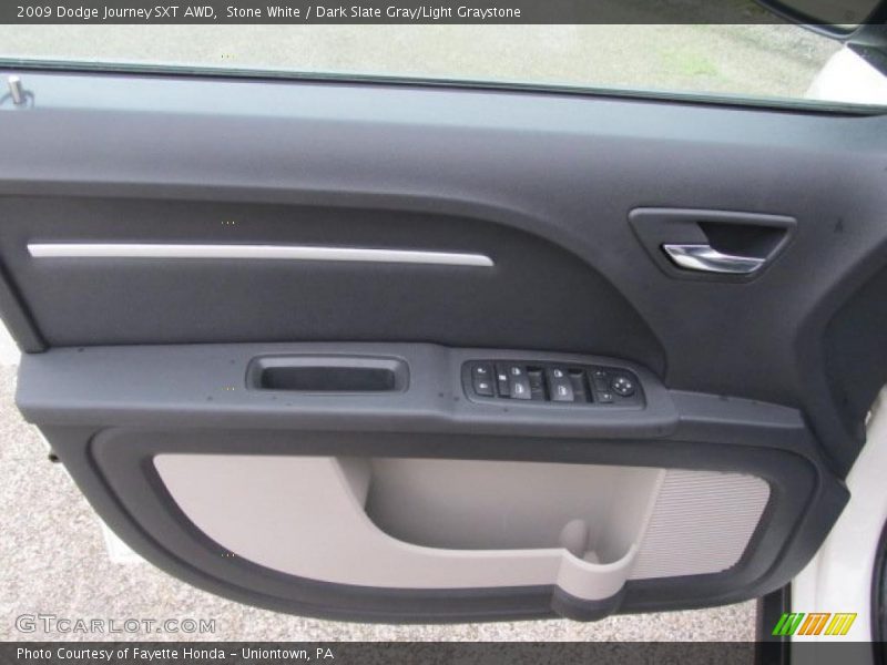 Stone White / Dark Slate Gray/Light Graystone 2009 Dodge Journey SXT AWD