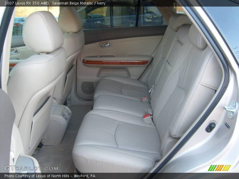 Savannah Beige Metallic / Ivory 2007 Lexus RX 350 AWD