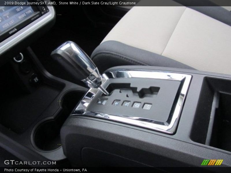 Stone White / Dark Slate Gray/Light Graystone 2009 Dodge Journey SXT AWD