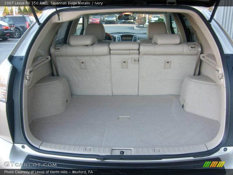 Savannah Beige Metallic / Ivory 2007 Lexus RX 350 AWD