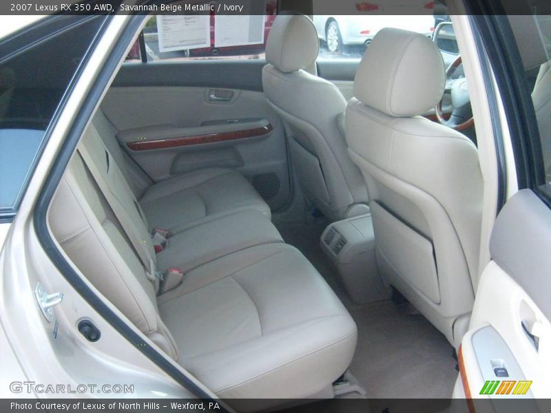Savannah Beige Metallic / Ivory 2007 Lexus RX 350 AWD