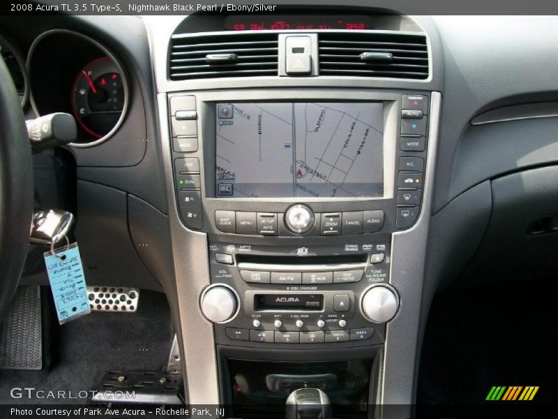 Nighthawk Black Pearl / Ebony/Silver 2008 Acura TL 3.5 Type-S