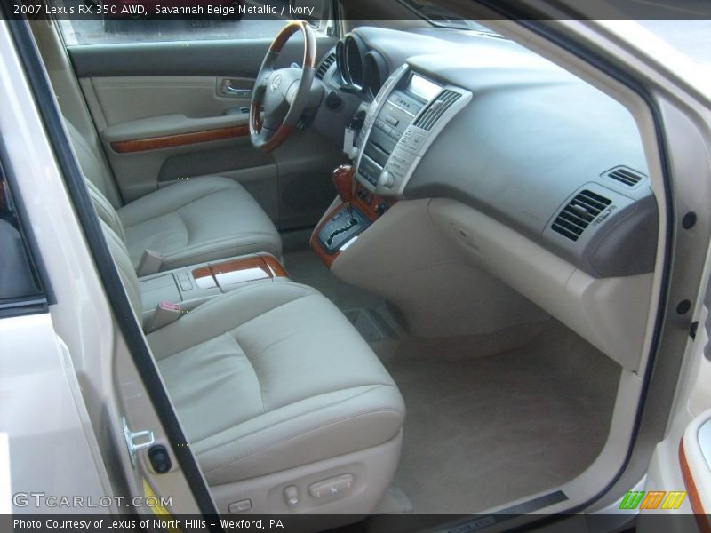 Savannah Beige Metallic / Ivory 2007 Lexus RX 350 AWD
