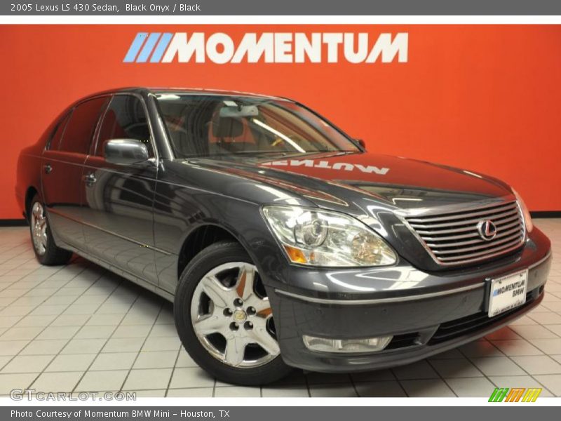 Black Onyx / Black 2005 Lexus LS 430 Sedan