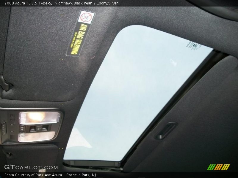 Nighthawk Black Pearl / Ebony/Silver 2008 Acura TL 3.5 Type-S