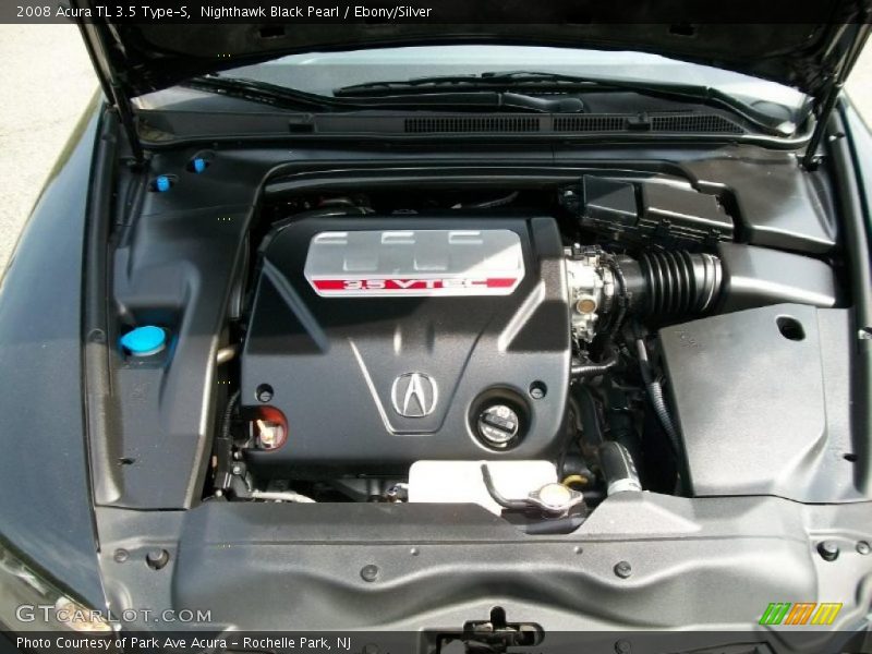 Nighthawk Black Pearl / Ebony/Silver 2008 Acura TL 3.5 Type-S