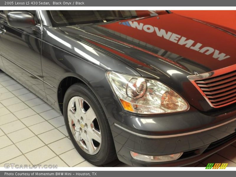 Black Onyx / Black 2005 Lexus LS 430 Sedan
