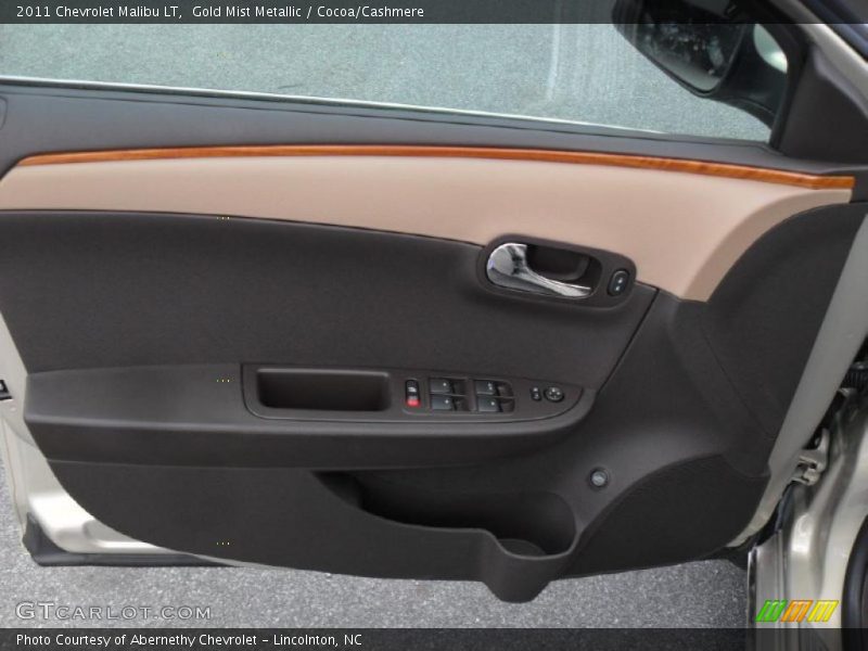 Gold Mist Metallic / Cocoa/Cashmere 2011 Chevrolet Malibu LT