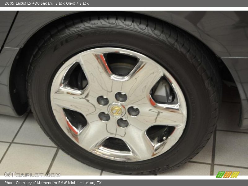 Black Onyx / Black 2005 Lexus LS 430 Sedan