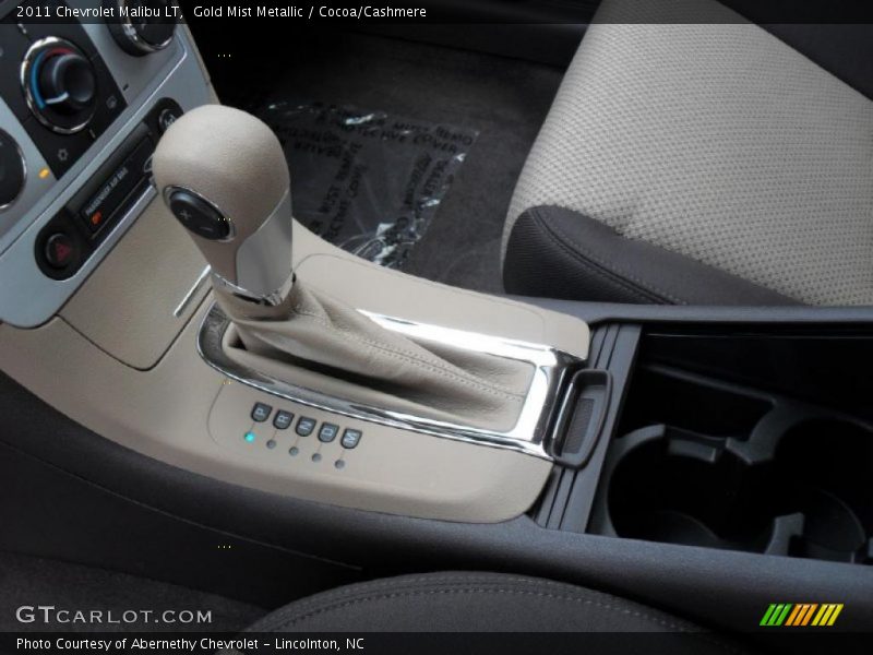 Gold Mist Metallic / Cocoa/Cashmere 2011 Chevrolet Malibu LT