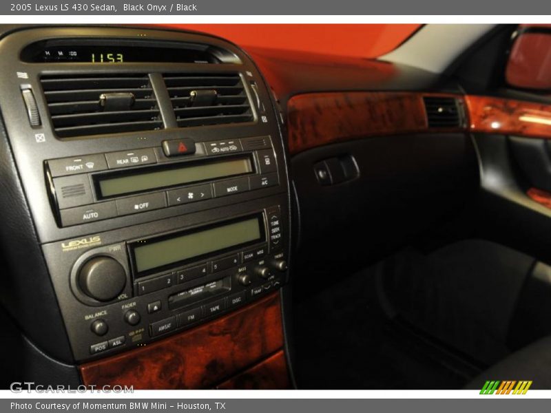 Black Onyx / Black 2005 Lexus LS 430 Sedan