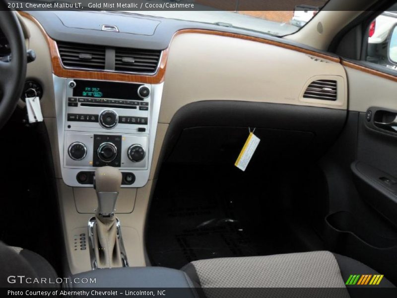 Gold Mist Metallic / Cocoa/Cashmere 2011 Chevrolet Malibu LT