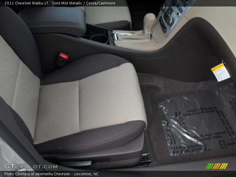 Gold Mist Metallic / Cocoa/Cashmere 2011 Chevrolet Malibu LT