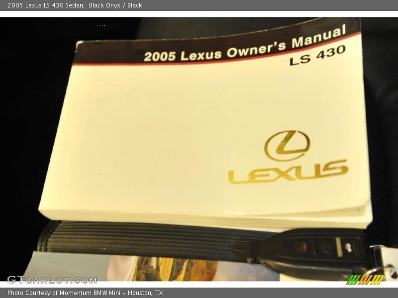 Black Onyx / Black 2005 Lexus LS 430 Sedan