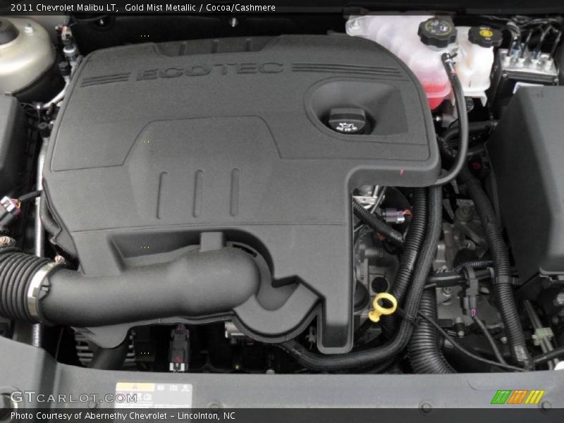 Gold Mist Metallic / Cocoa/Cashmere 2011 Chevrolet Malibu LT