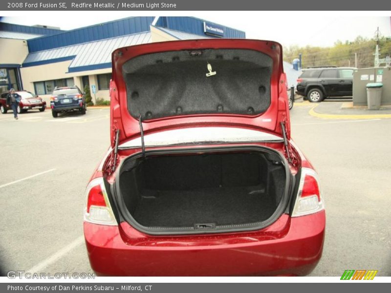 Redfire Metallic / Medium Light Stone 2008 Ford Fusion SE