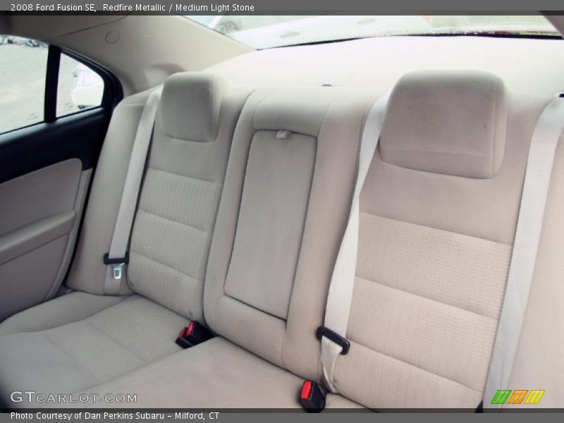 Redfire Metallic / Medium Light Stone 2008 Ford Fusion SE