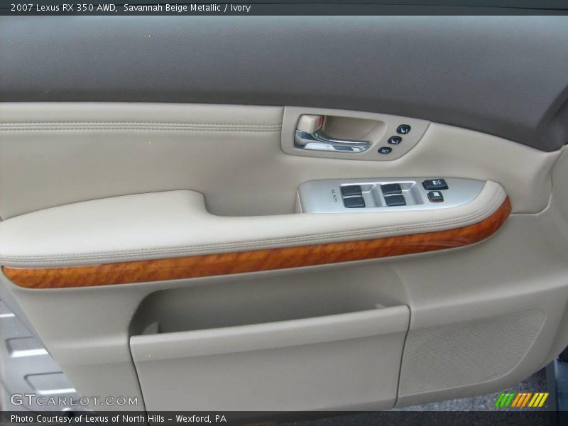 Savannah Beige Metallic / Ivory 2007 Lexus RX 350 AWD