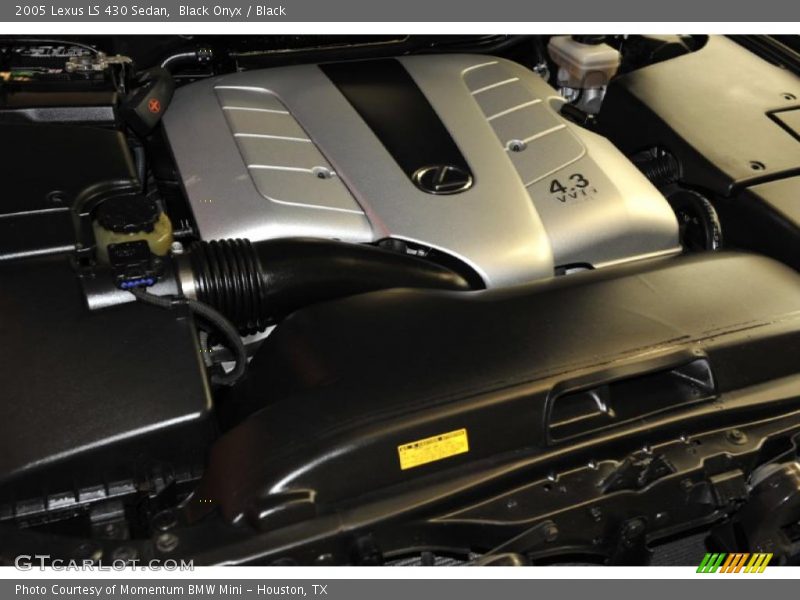 Black Onyx / Black 2005 Lexus LS 430 Sedan