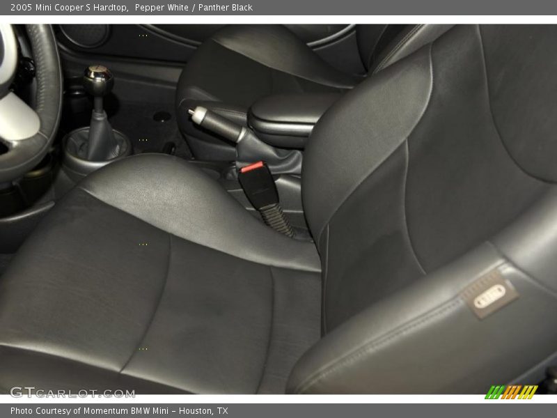 Pepper White / Panther Black 2005 Mini Cooper S Hardtop