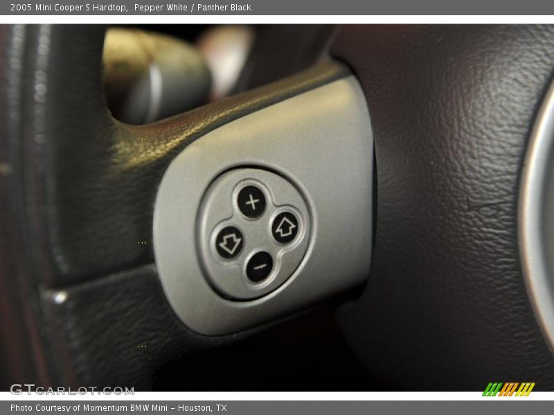 Pepper White / Panther Black 2005 Mini Cooper S Hardtop