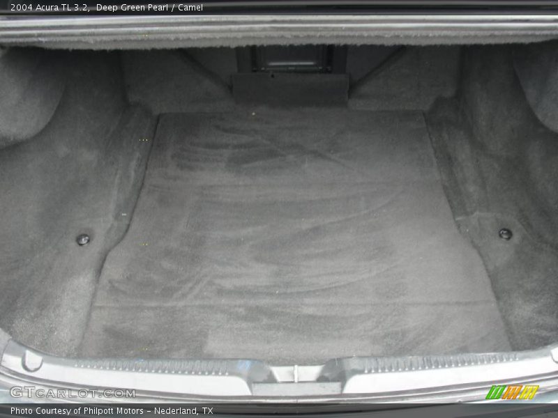 Deep Green Pearl / Camel 2004 Acura TL 3.2