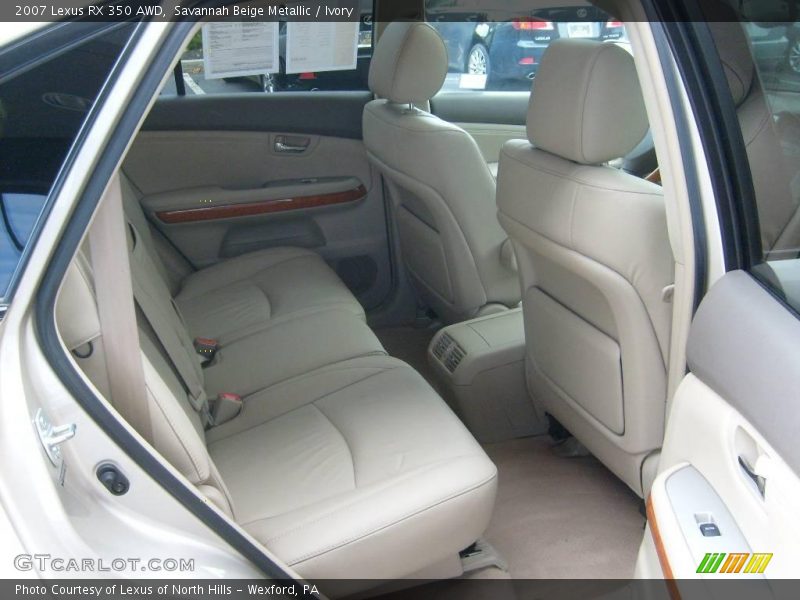 Savannah Beige Metallic / Ivory 2007 Lexus RX 350 AWD