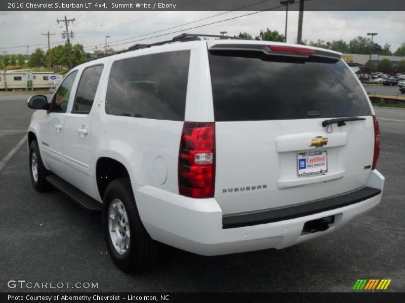 Summit White / Ebony 2010 Chevrolet Suburban LT 4x4