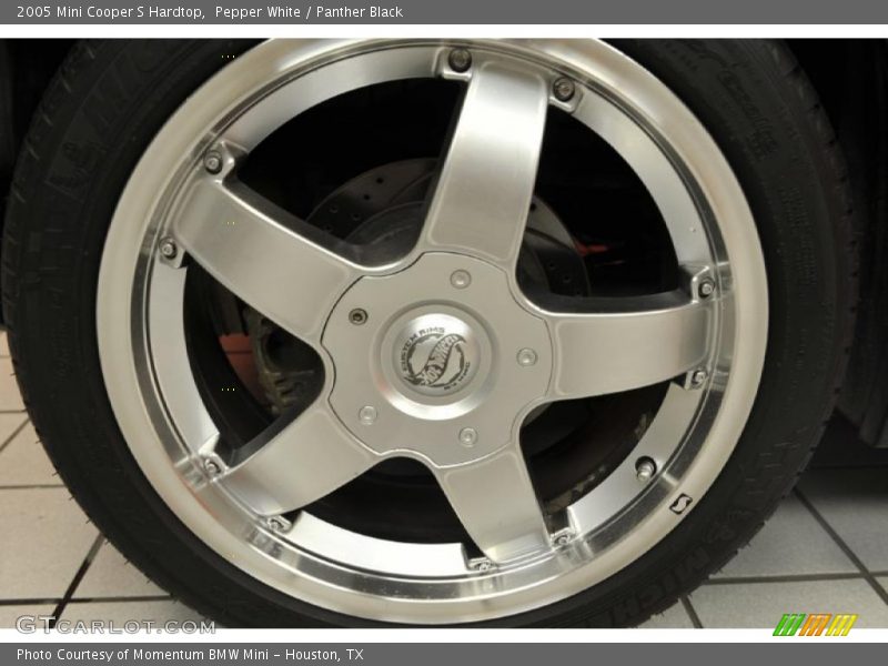 Pepper White / Panther Black 2005 Mini Cooper S Hardtop