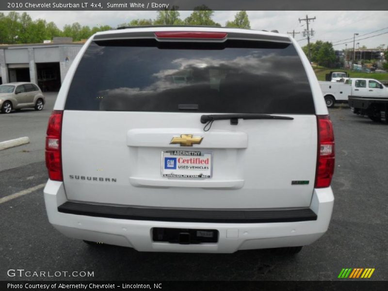 Summit White / Ebony 2010 Chevrolet Suburban LT 4x4