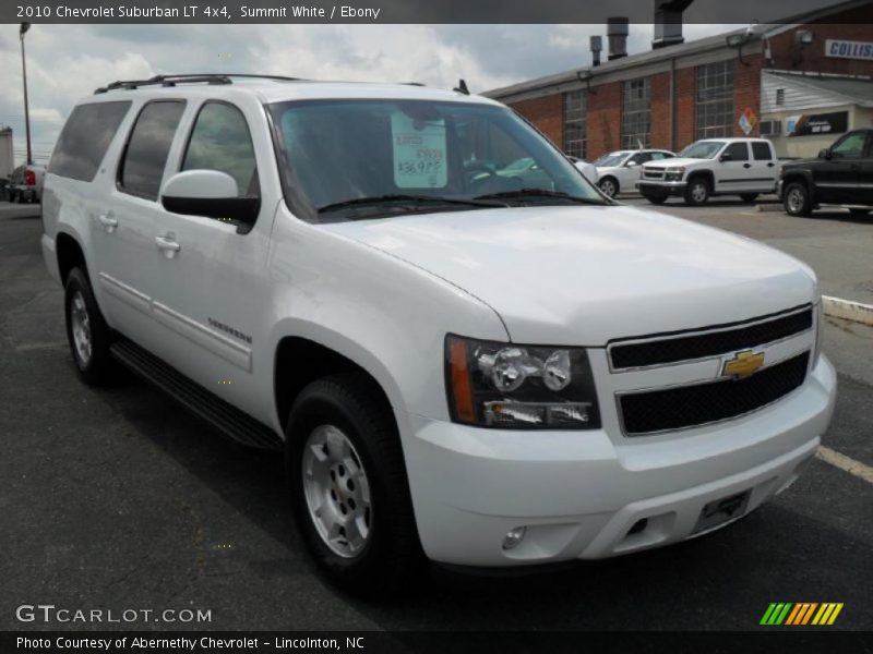 Summit White / Ebony 2010 Chevrolet Suburban LT 4x4