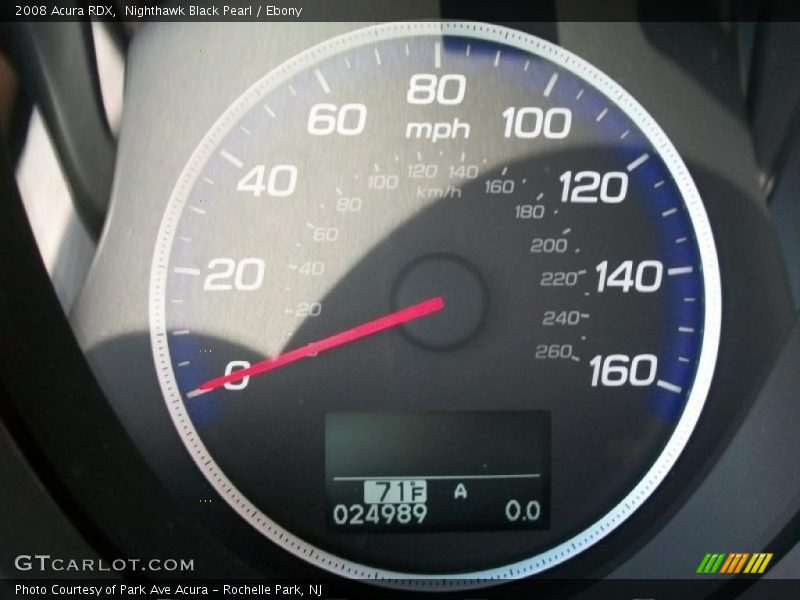 Nighthawk Black Pearl / Ebony 2008 Acura RDX
