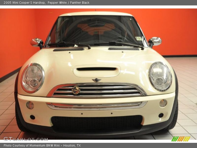 Pepper White / Panther Black 2005 Mini Cooper S Hardtop