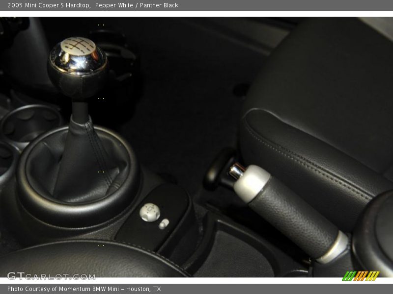 Pepper White / Panther Black 2005 Mini Cooper S Hardtop