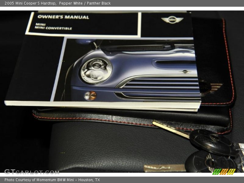 Pepper White / Panther Black 2005 Mini Cooper S Hardtop