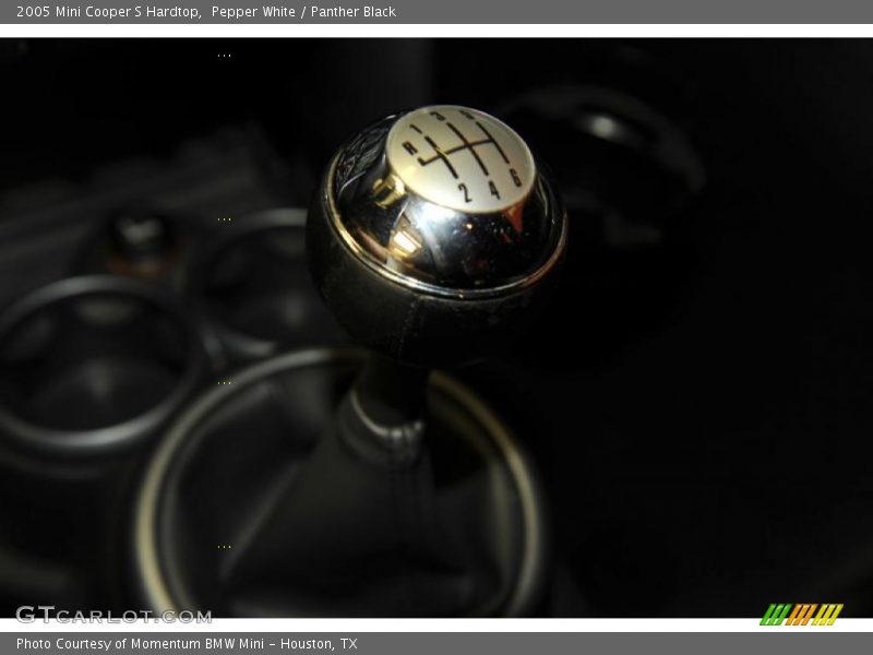 Pepper White / Panther Black 2005 Mini Cooper S Hardtop