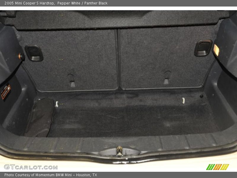 Pepper White / Panther Black 2005 Mini Cooper S Hardtop