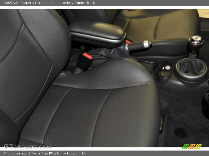 Pepper White / Panther Black 2005 Mini Cooper S Hardtop