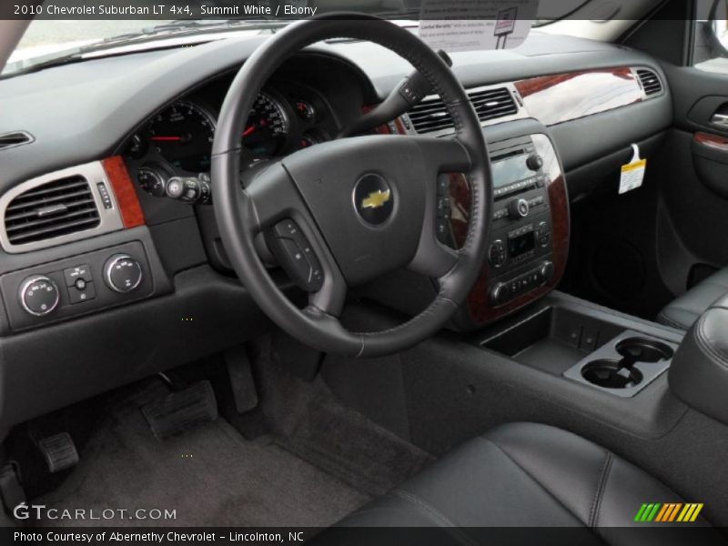Summit White / Ebony 2010 Chevrolet Suburban LT 4x4
